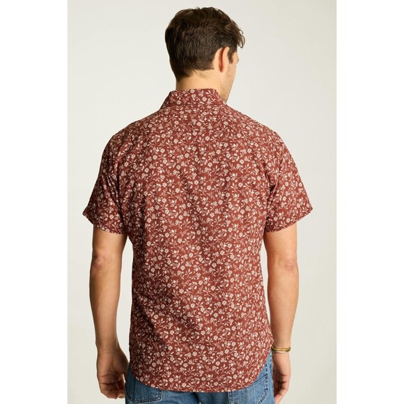 Bonobos Riviera Short Sleeve Men's Shirt Floral Standard Fit Short XL New 283384 - Picture 3 of 11